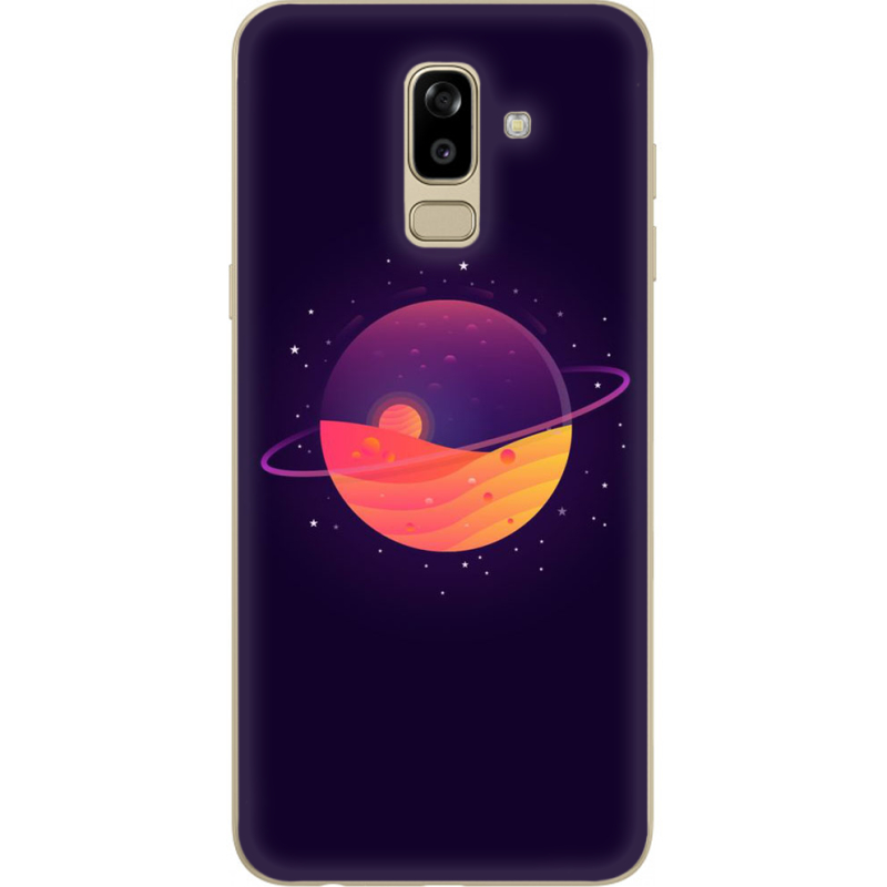 Чехол U-print Samsung J810 Galaxy J8 2018 Desert-Planet