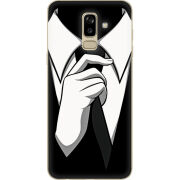 Чехол U-print Samsung J810 Galaxy J8 2018 Tie