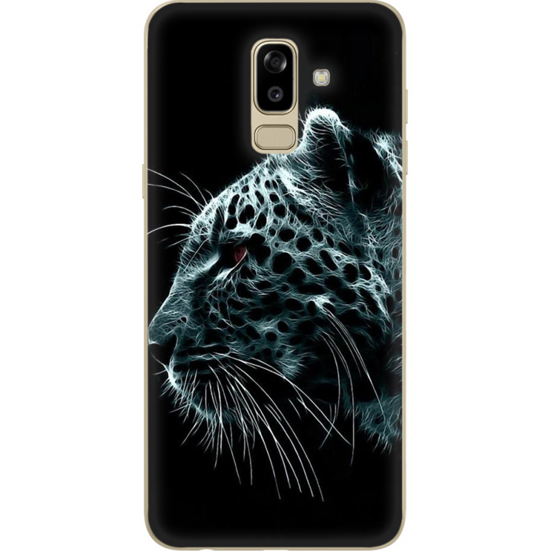 Чехол U-print Samsung J810 Galaxy J8 2018 Leopard