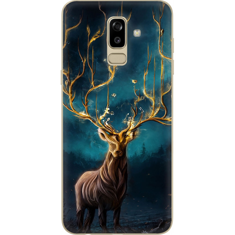 Чехол U-print Samsung J810 Galaxy J8 2018 Fairy Deer
