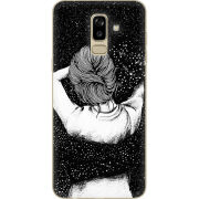 Чехол U-print Samsung J810 Galaxy J8 2018 Hugging Stars