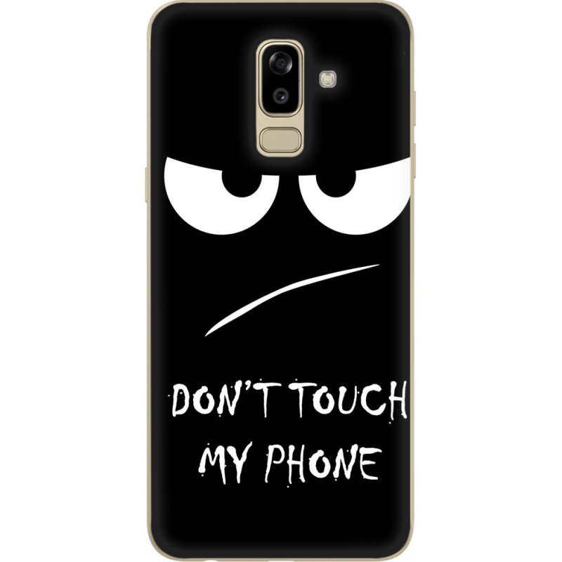 Чехол U-print Samsung J810 Galaxy J8 2018 Don't Touch my Phone