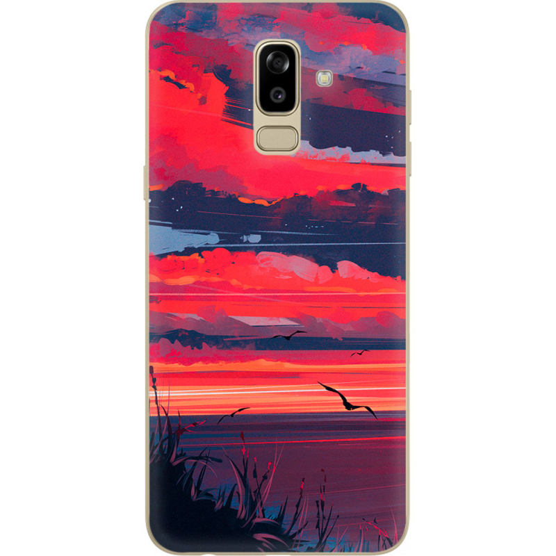 Чехол U-print Samsung J810 Galaxy J8 2018 Heaven a