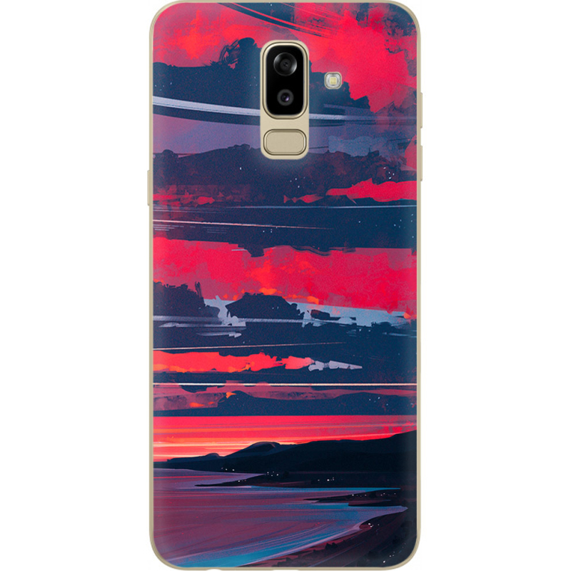 Чехол U-print Samsung J810 Galaxy J8 2018 Heaven b