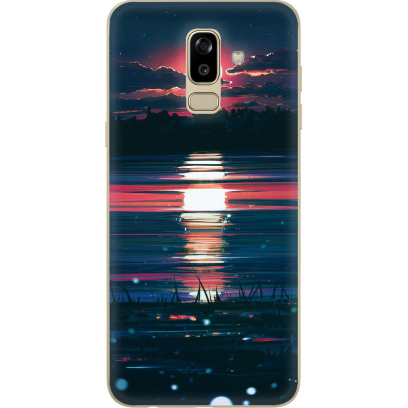 Чехол U-print Samsung J810 Galaxy J8 2018 Midnight