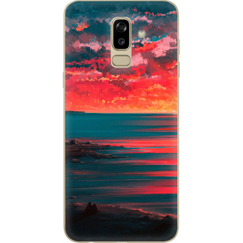 Чехол U-print Samsung J810 Galaxy J8 2018 Seaside a