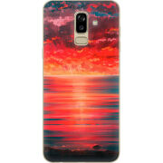 Чехол U-print Samsung J810 Galaxy J8 2018 Seaside b