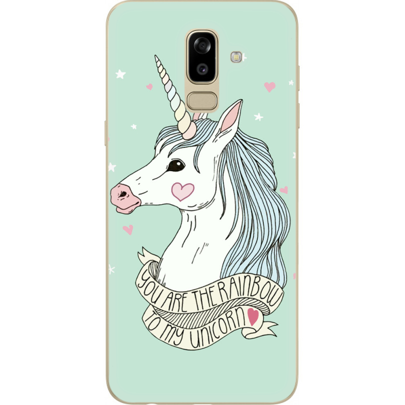 Чехол U-print Samsung J810 Galaxy J8 2018 My Unicorn