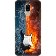 Чехол U-print Samsung J810 Galaxy J8 2018 Guitar