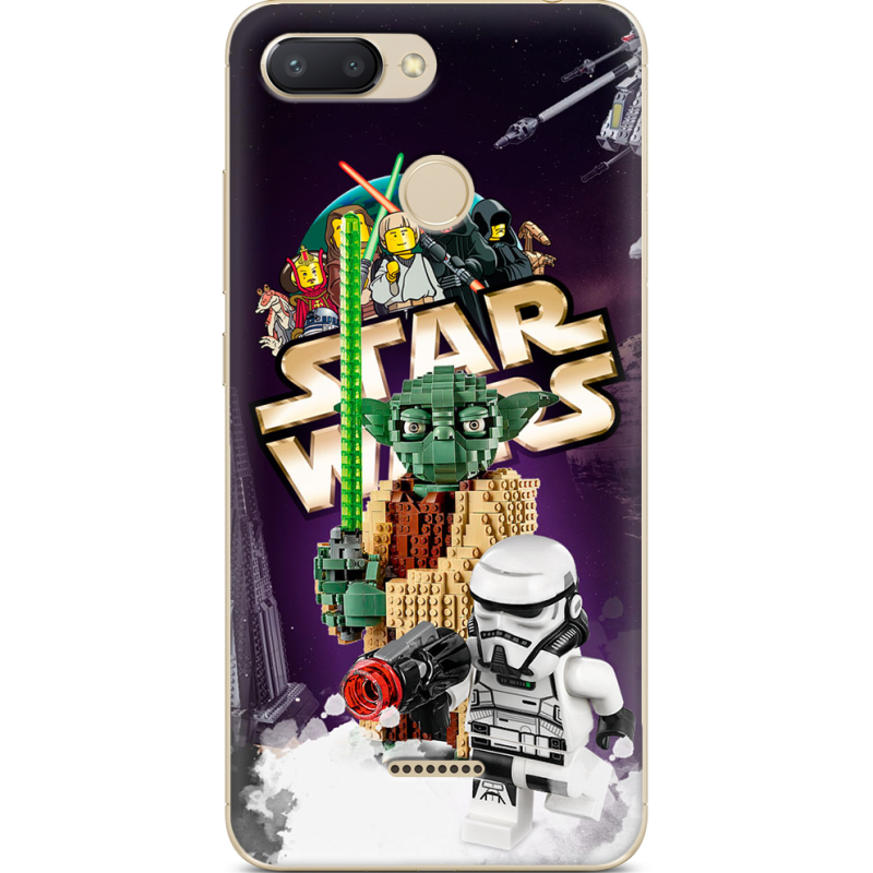 Чехол U-print Xiaomi Redmi 6 Lego StarWars