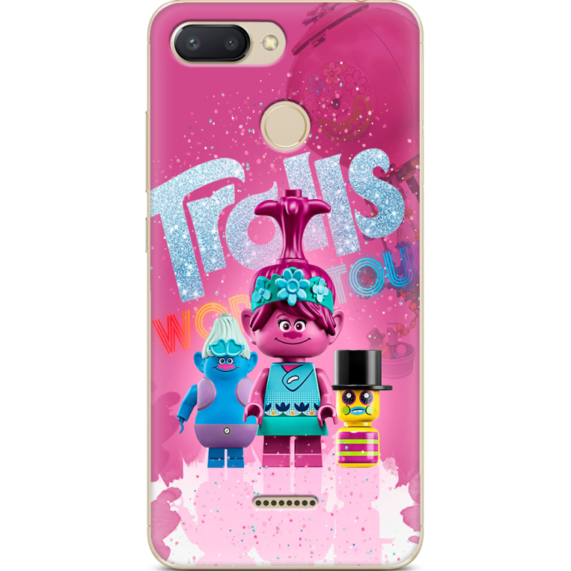 Чехол U-print Xiaomi Redmi 6 Lego Trolls