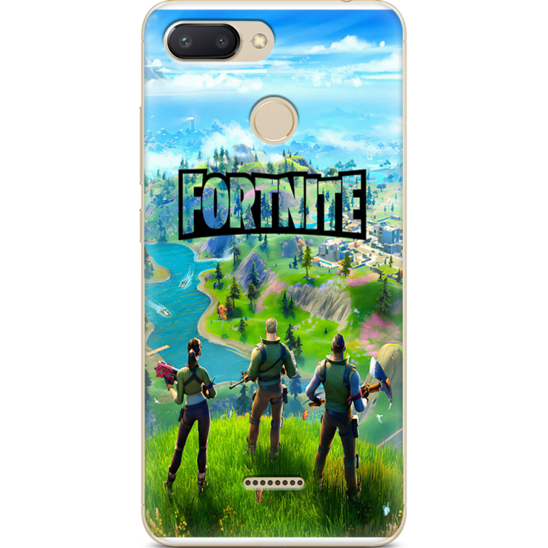 Чехол U-print Xiaomi Redmi 6 Fortnite