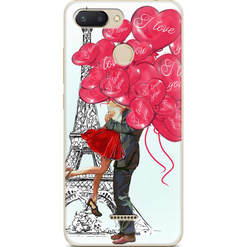 Чехол U-print Xiaomi Redmi 6 Love in Paris
