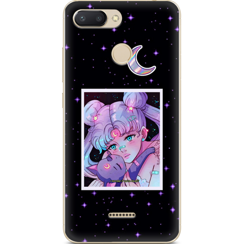 Чехол U-print Xiaomi Redmi 6 Sailor Moon