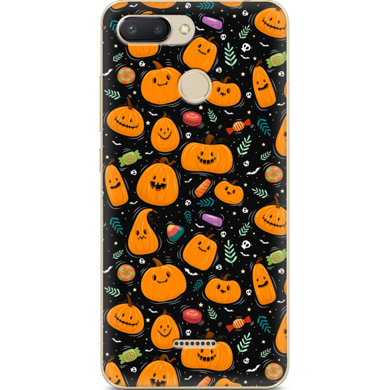 Чехол U-print Xiaomi Redmi 6 Cute Halloween