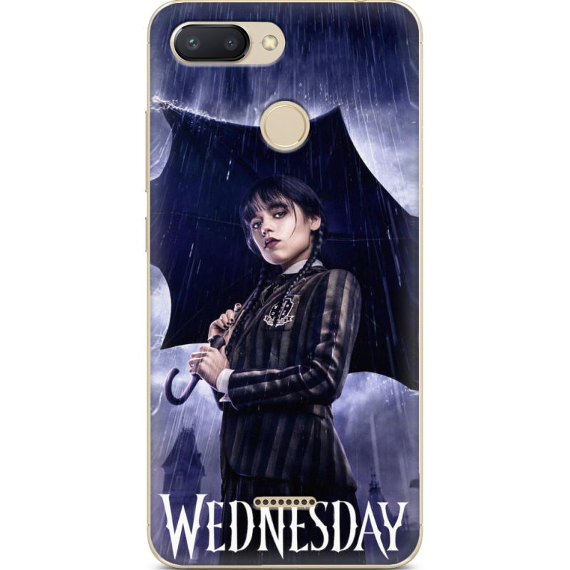 Чехол U-print Xiaomi Redmi 6 Wednesday Addams