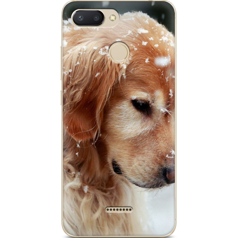 Чехол U-print Xiaomi Redmi 6 Golden Retriever