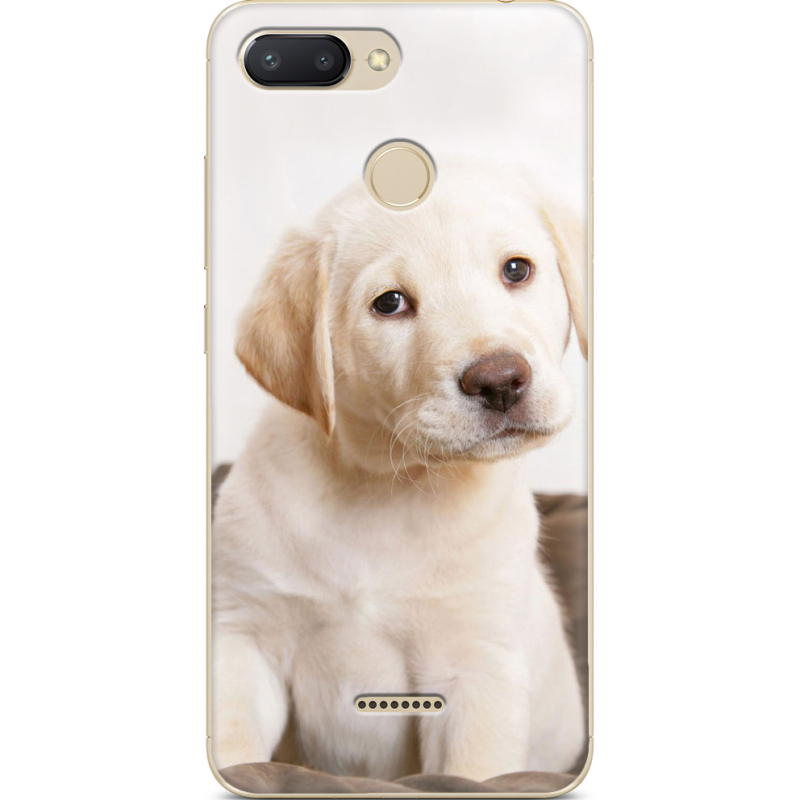 Чехол U-print Xiaomi Redmi 6 Puppy Labrador