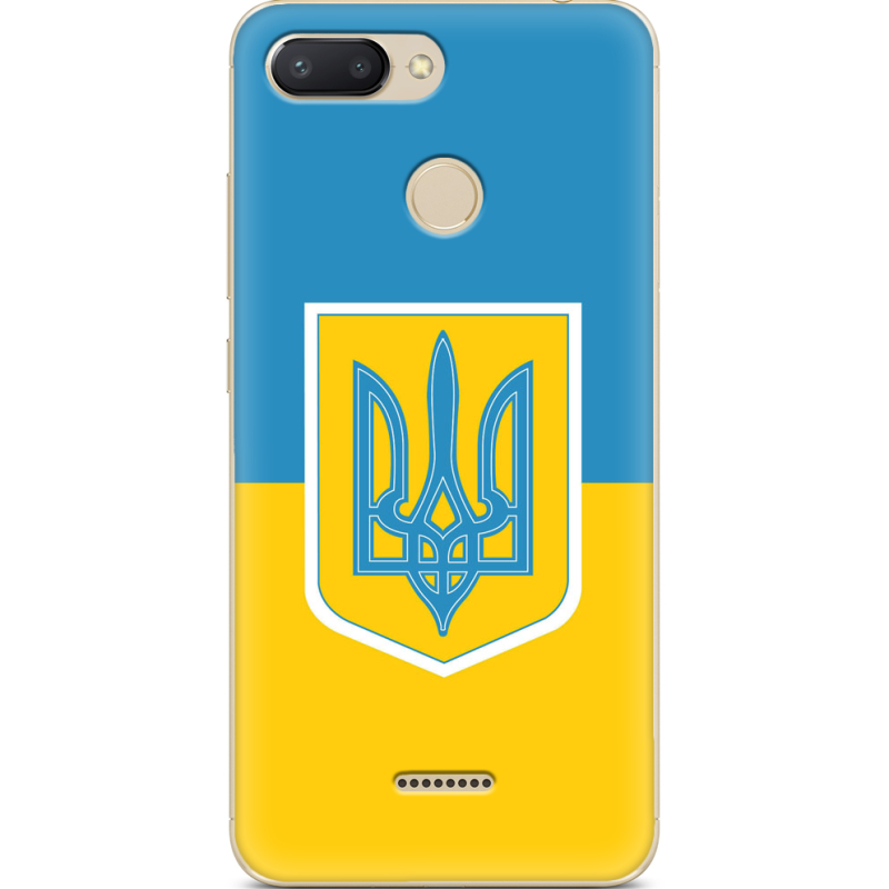 Чехол U-print Xiaomi Redmi 6 Герб України