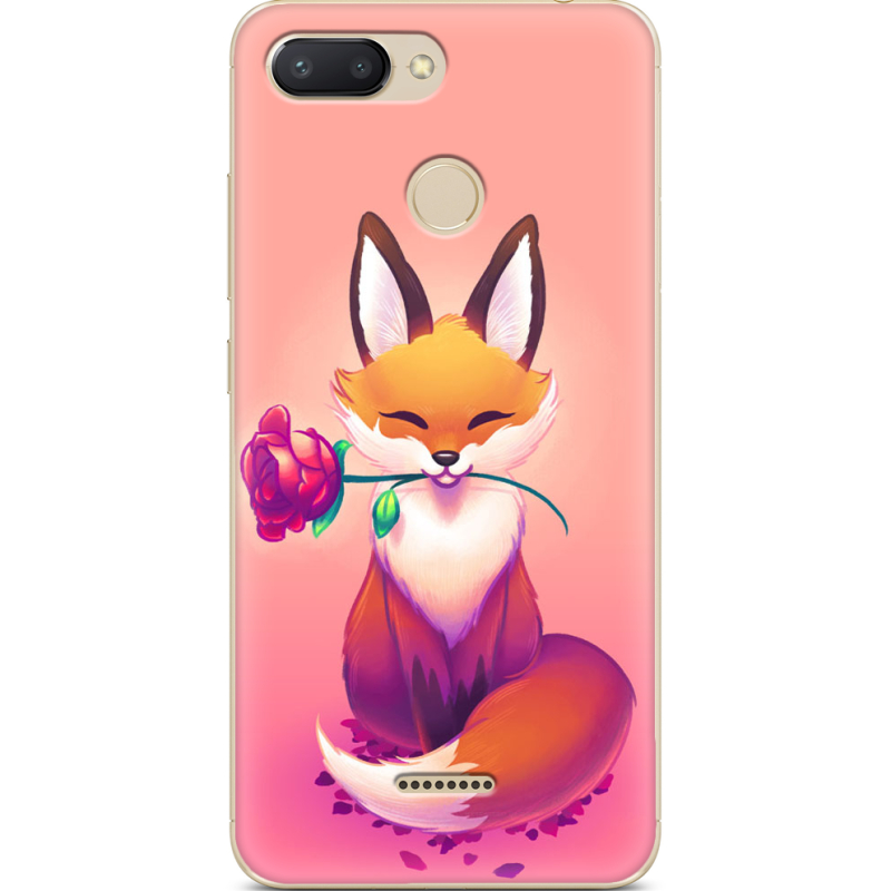 Чехол U-print Xiaomi Redmi 6 Cutie Fox