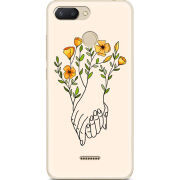 Чехол U-print Xiaomi Redmi 6 Flower Hands