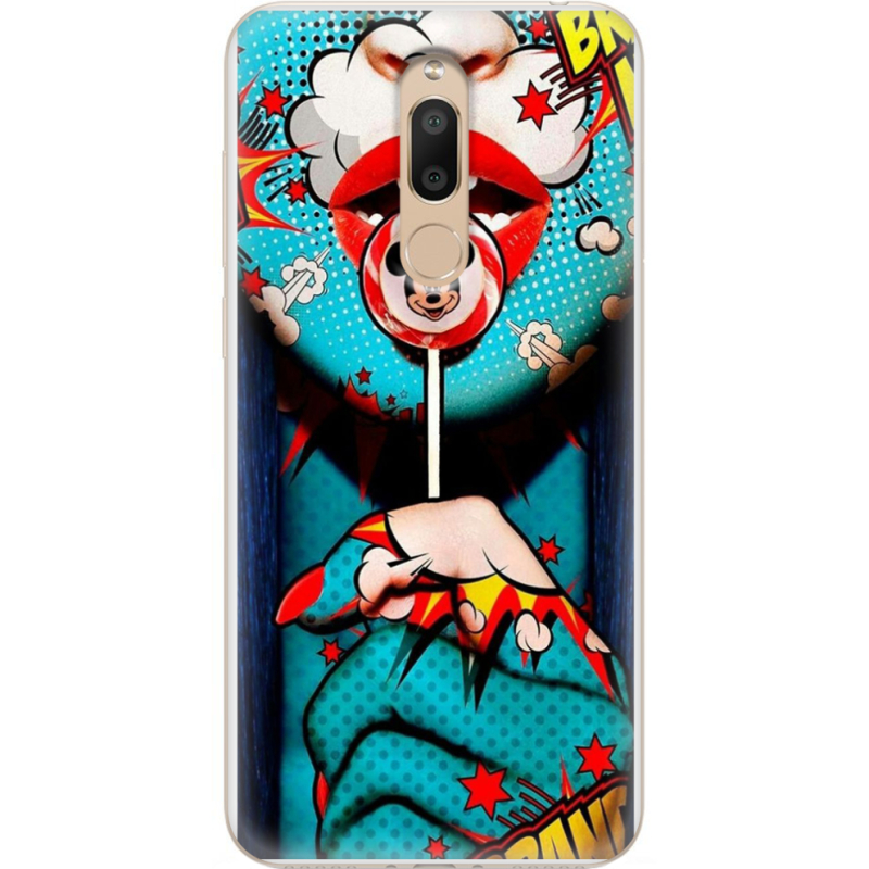 Чехол U-print Meizu M6T Girl Pop Art