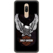Чехол U-print Meizu M6T Harley Davidson and eagle