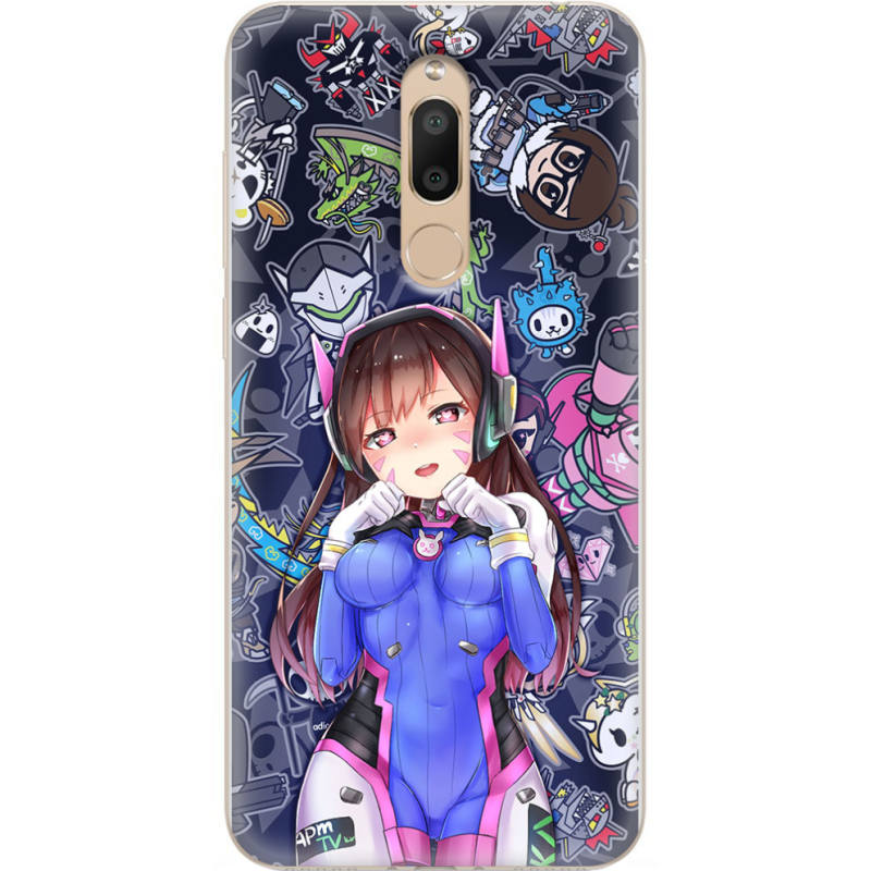 Чехол U-print Meizu M6T Overwatch D.VA