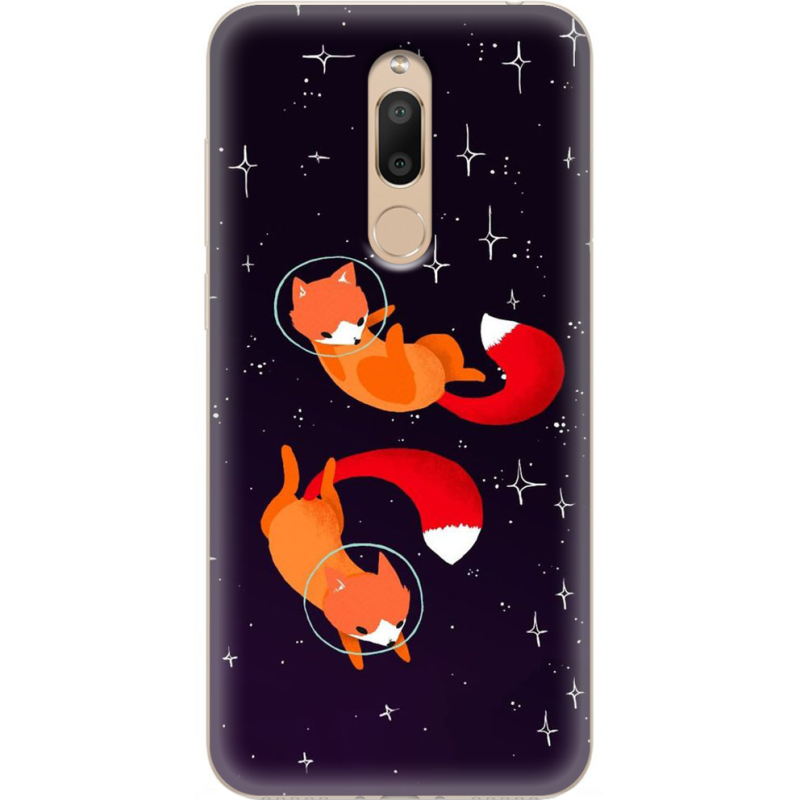 Чехол U-print Meizu M6T Fox-Astronauts