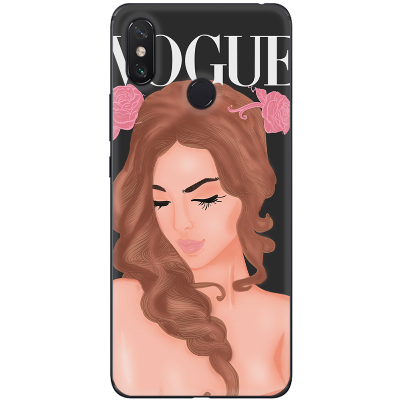 Чехол U-print Xiaomi Mi Max 3 Fashion Girl