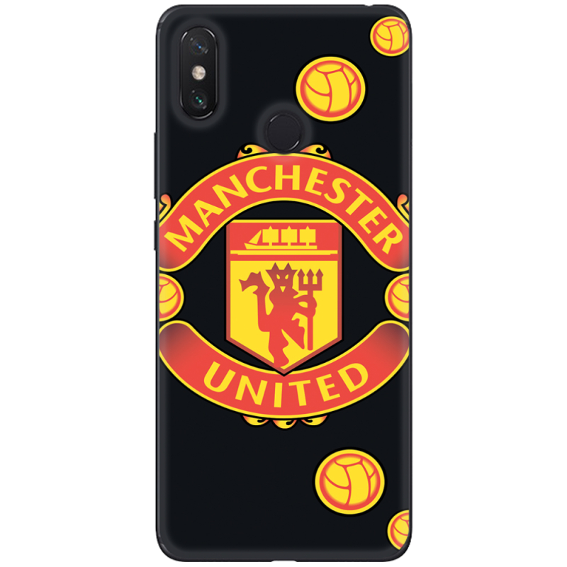 Чехол U-print Xiaomi Mi Max 3 FC Manchester-U