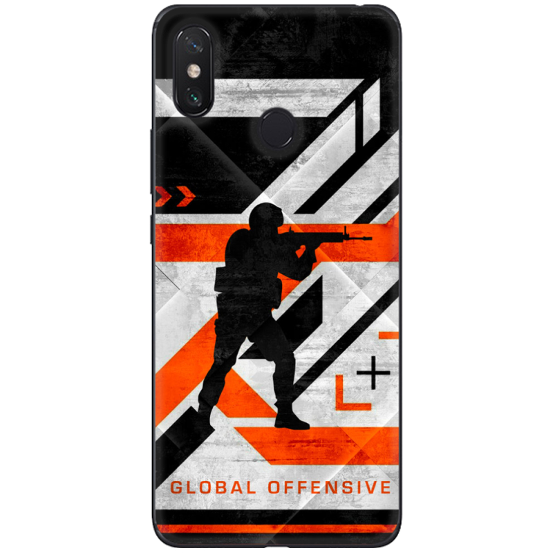 Чехол U-print Xiaomi Mi Max 3 CS:Go Asimov