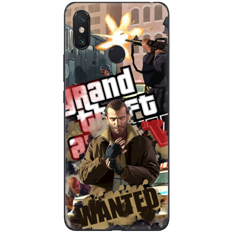 Чехол U-print Xiaomi Mi Max 3 GTA 4
