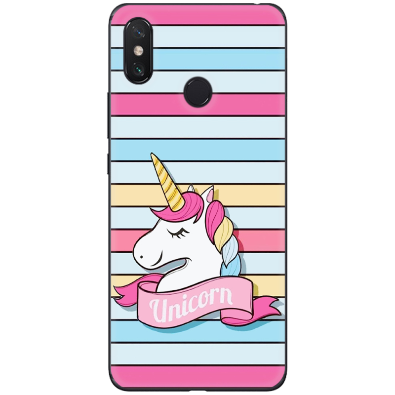 Чехол U-print Xiaomi Mi Max 3 Unicorn