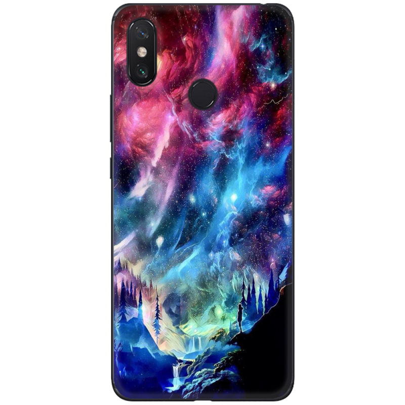 Чехол U-print Xiaomi Mi Max 3 Northern Lights