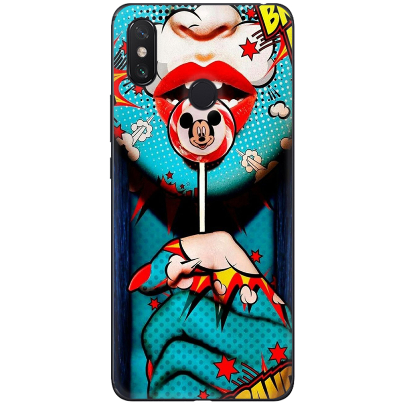 Чехол U-print Xiaomi Mi Max 3 Girl Pop Art
