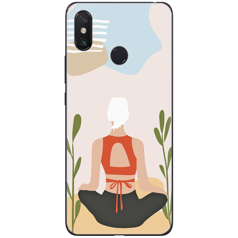 Чехол U-print Xiaomi Mi Max 3 Yoga Style
