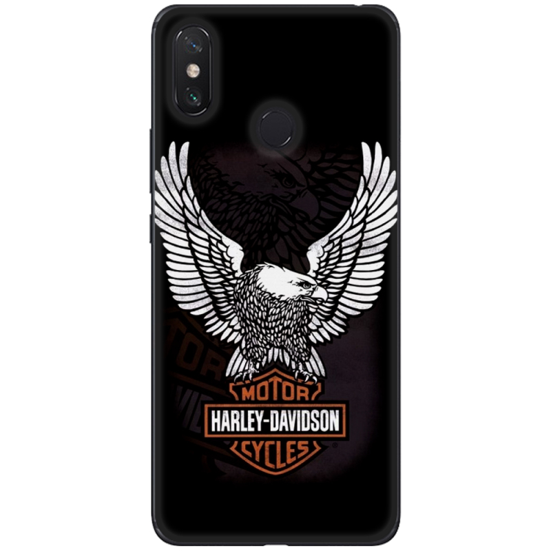 Чехол U-print Xiaomi Mi Max 3 Harley Davidson and eagle