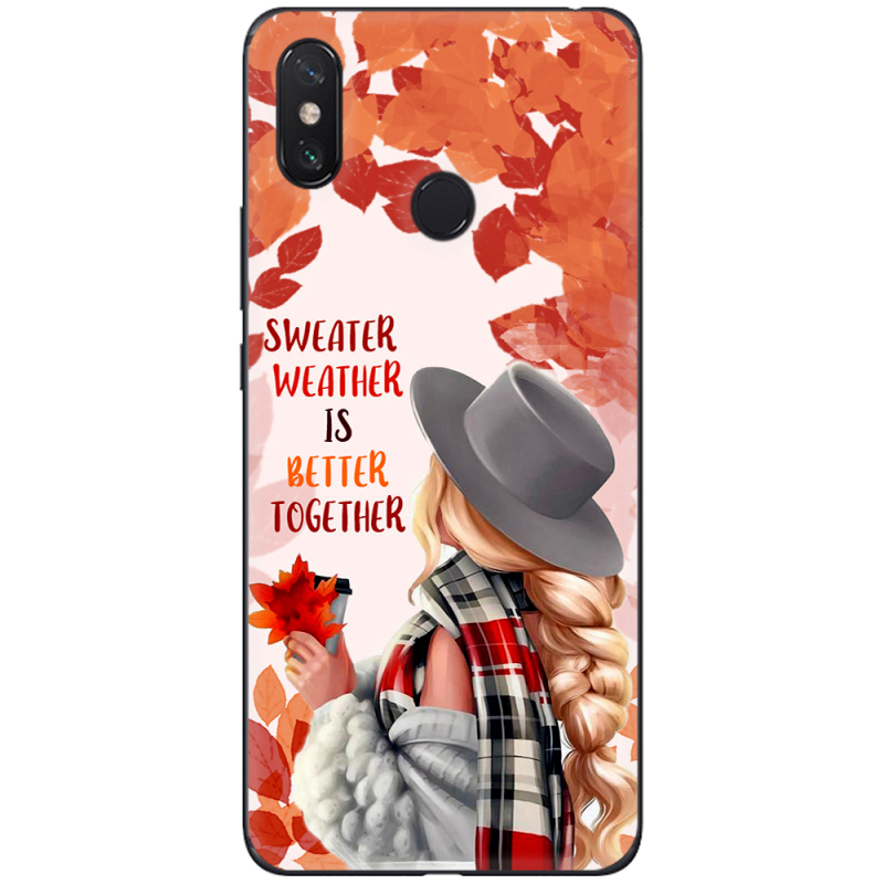 Чехол U-print Xiaomi Mi Max 3 Sweater Weather