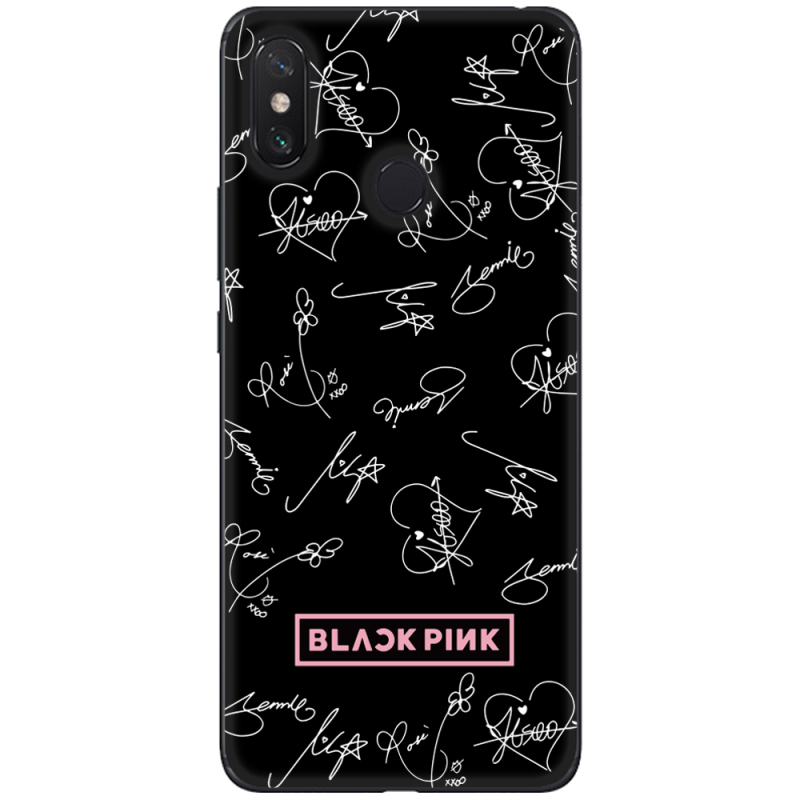 Чехол U-print Xiaomi Mi Max 3 Blackpink автограф