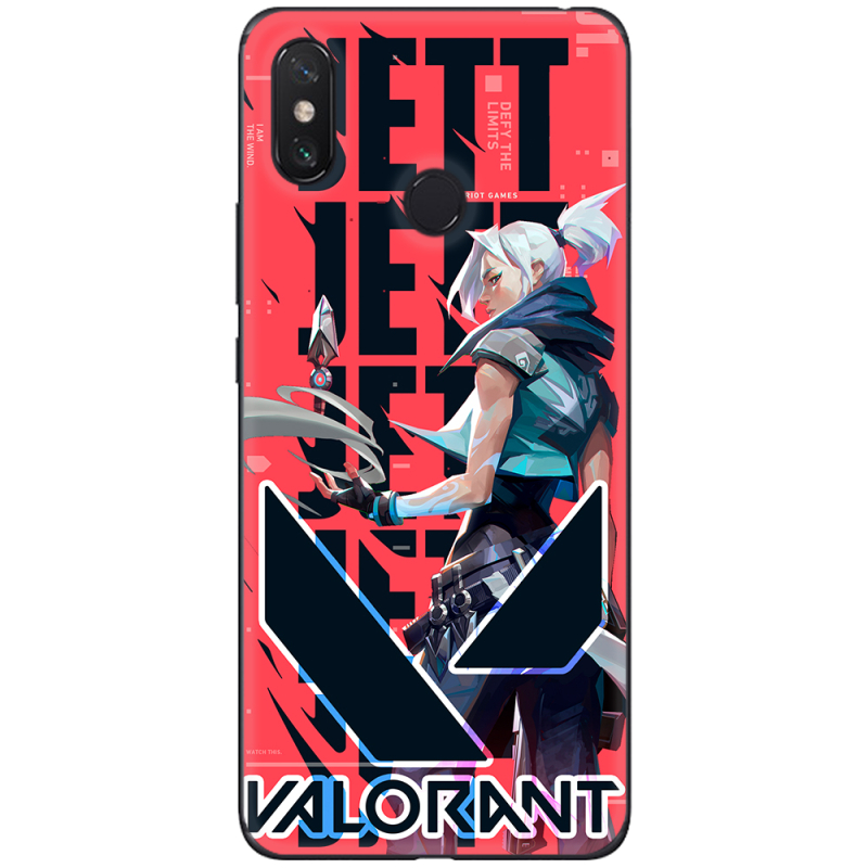 Чехол U-print Xiaomi Mi Max 3 Valorant Jett