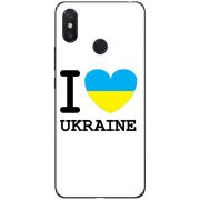 Чехол U-print Xiaomi Mi Max 3 I love Ukraine