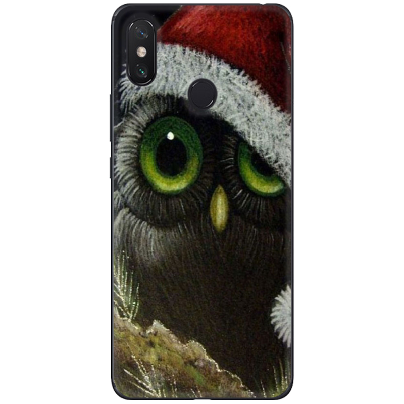 Чехол U-print Xiaomi Mi Max 3 Christmas Owl