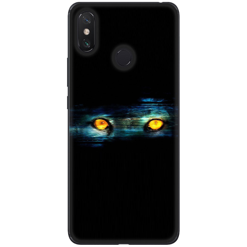 Чехол U-print Xiaomi Mi Max 3 Eyes in the Dark