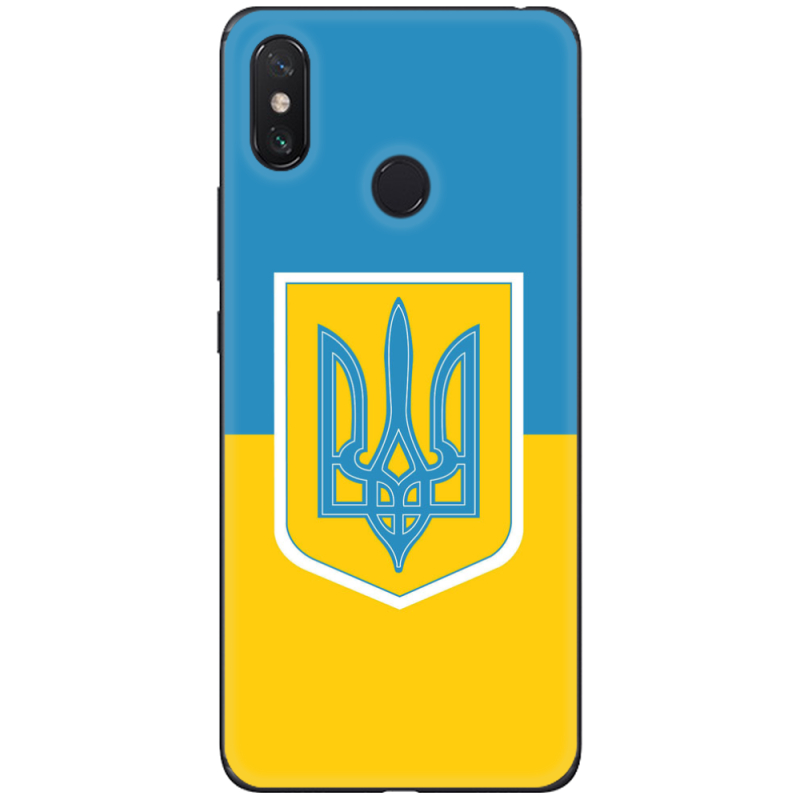 Чехол U-print Xiaomi Mi Max 3 Герб України
