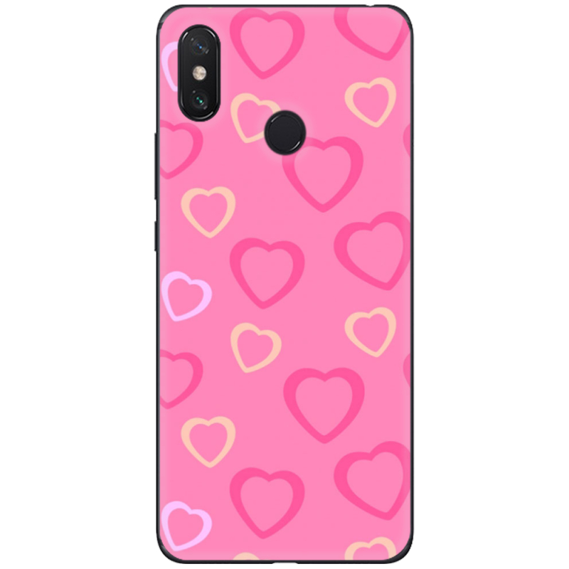 Чехол U-print Xiaomi Mi Max 3 Sugar Hearts