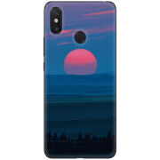 Чехол U-print Xiaomi Mi Max 3 Cold Red Light