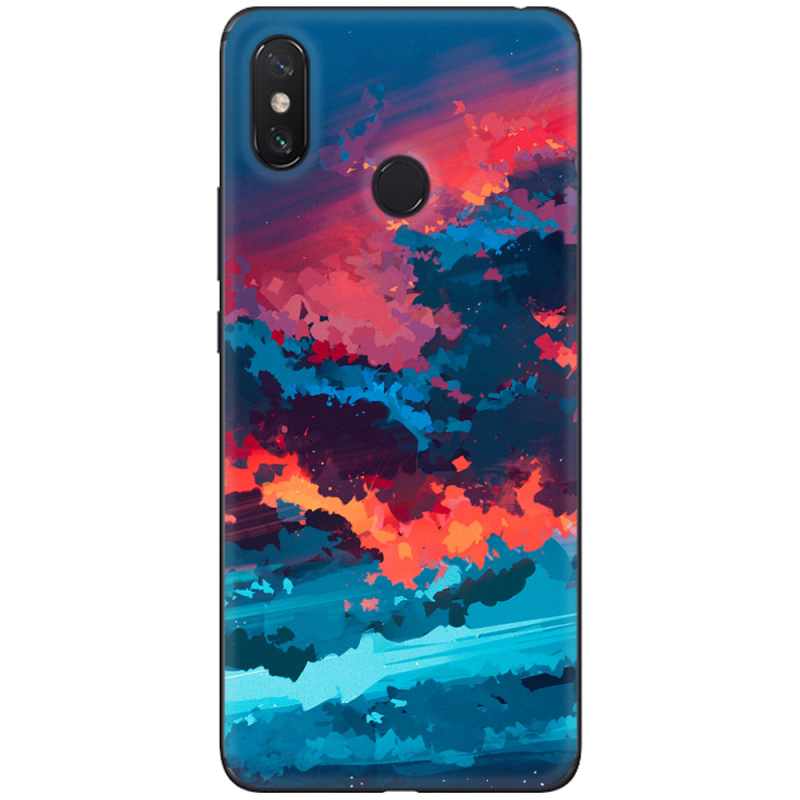 Чехол U-print Xiaomi Mi Max 3 Thunderclouds