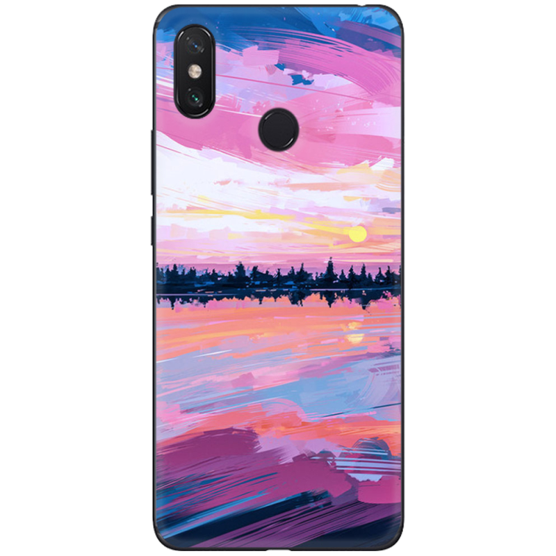 Чехол U-print Xiaomi Mi Max 3 Sky Mirror