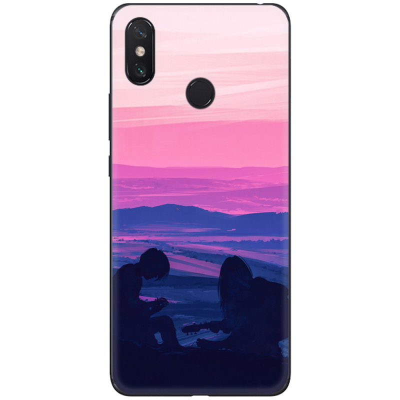Чехол U-print Xiaomi Mi Max 3 Top of the World